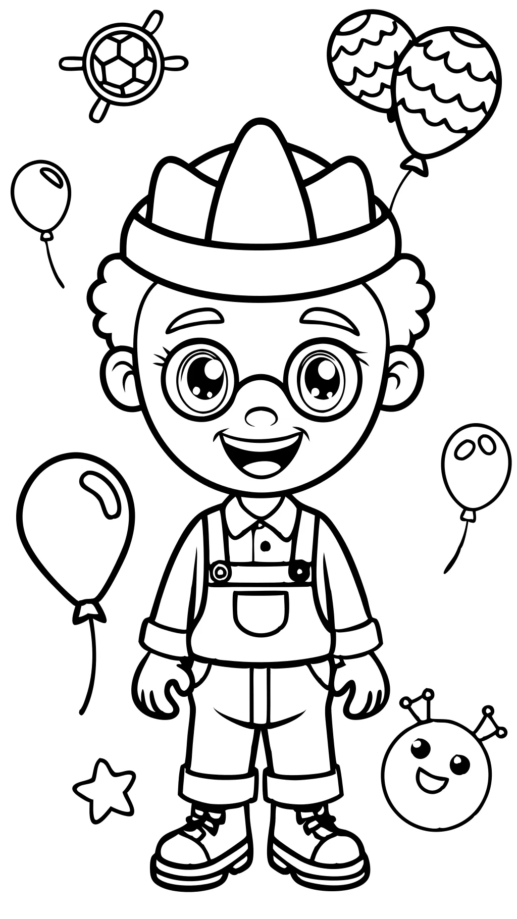 blippi coloring pages free